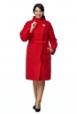 Женское пальто из текстиля с воротником 8001015