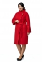 Женское пальто из текстиля с воротником 8001015-3