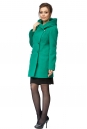 Женское пальто из текстиля с капюшоном 8002389-2