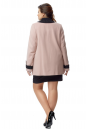 Женское пальто из текстиля с воротником 8002663-2