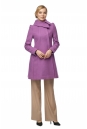 Женское пальто из текстиля с воротником 8002789