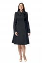 Женское пальто из текстиля с воротником 8002792