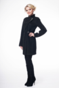 Женское пальто из текстиля с воротником 8002820-4