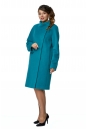 Женское пальто из текстиля с воротником 8008301-3
