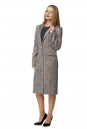 Женское пальто из текстиля с воротником 8008354-5