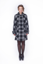 Женское пальто из текстиля с воротником 8008499-3