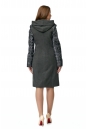 Женское пальто из текстиля с капюшоном 8008731-3