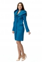 Женское пальто из текстиля с капюшоном 8008761