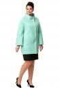 Женское пальто из текстиля с воротником 8009906-2
