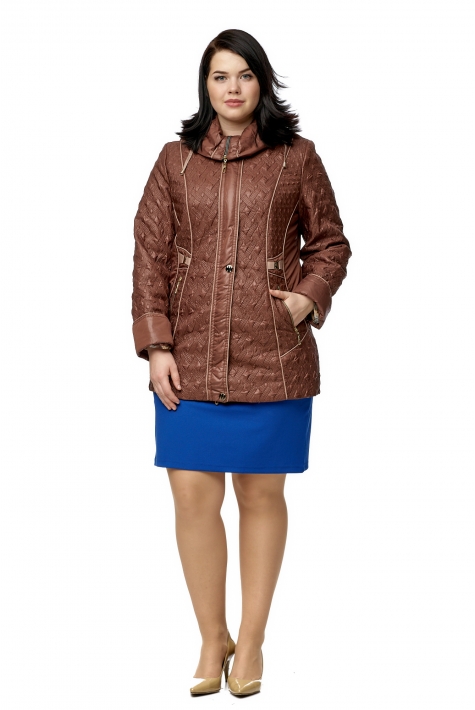 Куртка женская из текстиля с капюшоном 8010457