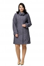 Женское пальто из текстиля с капюшоном 8010506