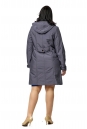Женское пальто из текстиля с капюшоном 8010506-3