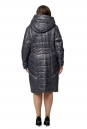 Женское пальто из текстиля с капюшоном 8010525-3