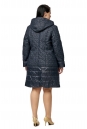Женское пальто из текстиля с капюшоном 8010539-3