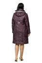 Женское пальто из текстиля с капюшоном 8010544-3