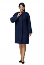 Женское пальто из текстиля без воротника 8012002-2