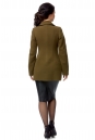 Женское пальто из текстиля с воротником 8012050-3