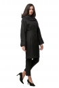 Женское пальто из текстиля с капюшоном 8012477-2