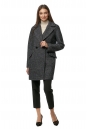 Женское пальто из текстиля с воротником 8013507-2