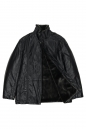 Мужская кожаная куртка из эко-кожи с воротником 8014151-2