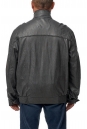 Мужская кожаная куртка из эко-кожи с воротником 8014439-3