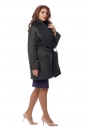 Женское пальто из текстиля с воротником 8014654-2