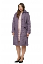 Женское пальто из текстиля с капюшоном 8015955-2