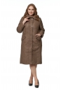 Женское пальто из текстиля с капюшоном 8016436-2