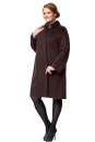 Женское пальто из текстиля с воротником 8019902-2