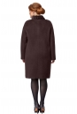 Женское пальто из текстиля с воротником 8019902-3