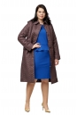 Женское пальто из текстиля с капюшоном 8020456-2