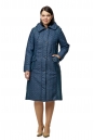 Женское пальто из текстиля с капюшоном 8020457-2