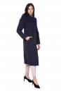 Женское пальто из текстиля с воротником 8021771-2
