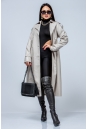 Женское кожаное пальто из эко-кожи с воротником 8023362-13