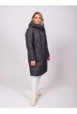 Женское пальто из текстиля с капюшоном 8023440-7