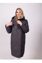 Женское пальто из текстиля с капюшоном 8023440-13